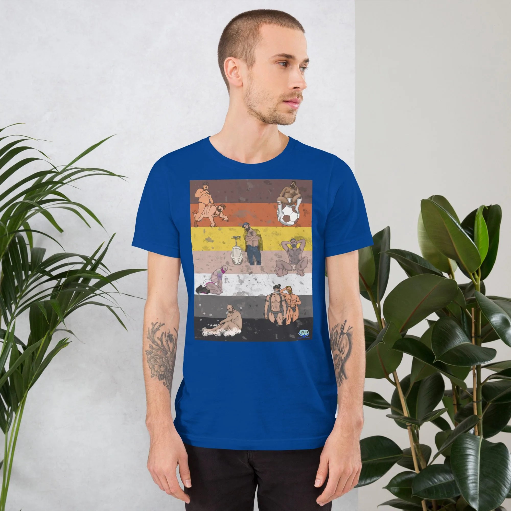 Short Sleeve Tee - Bear Collage