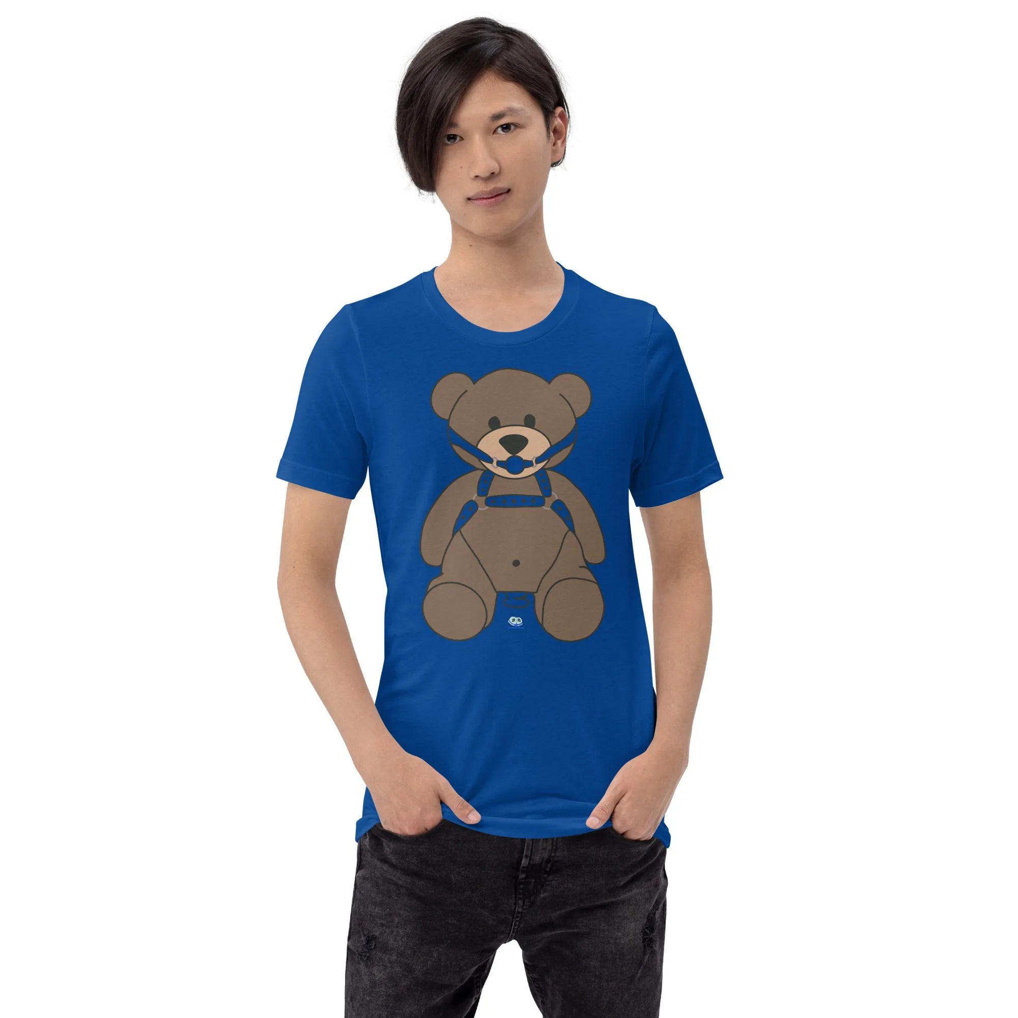 Short Sleeve Tee - Gagged Teddy Bear (Butt Plug)