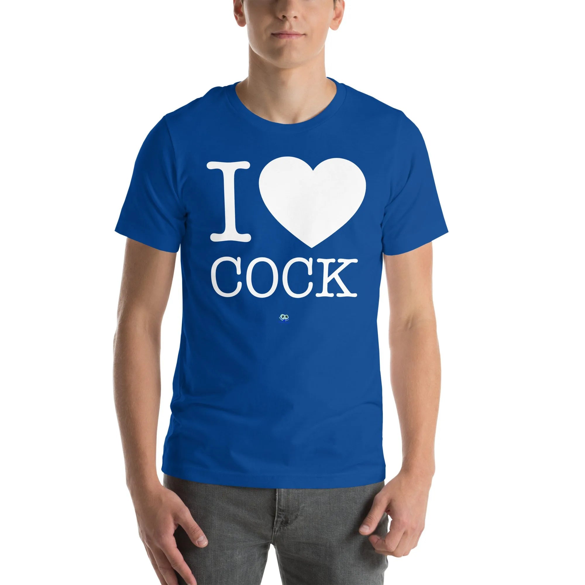 Short Sleeve Tee - I Heart Cock