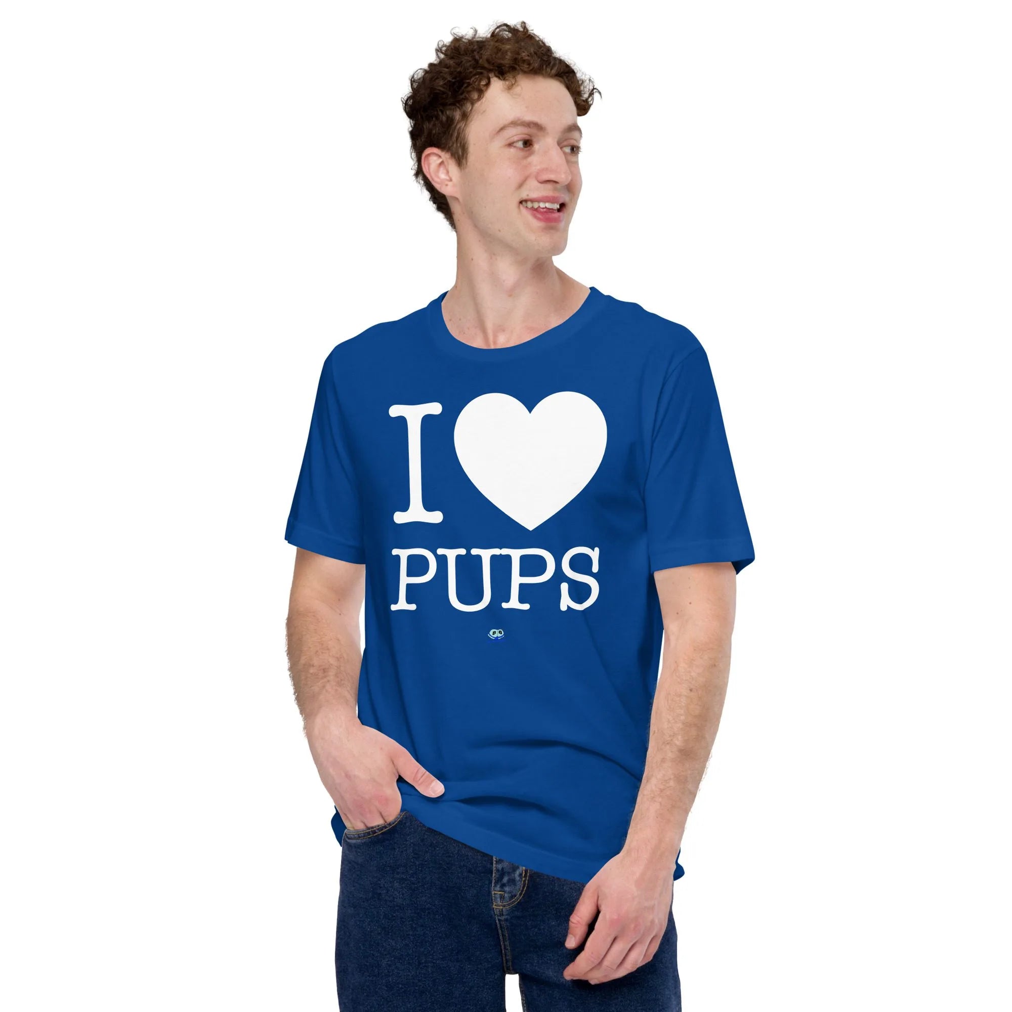 Short Sleeve Tee - I Heart Pups