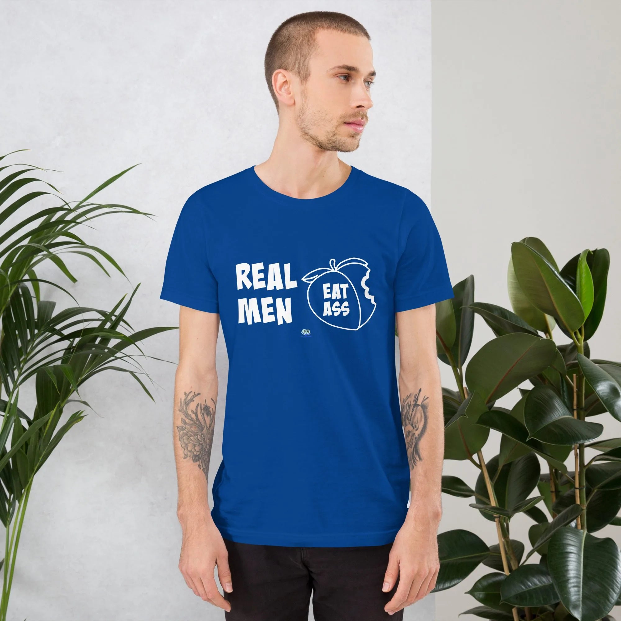 Short Sleeve Tee - Real Men Eat Ass