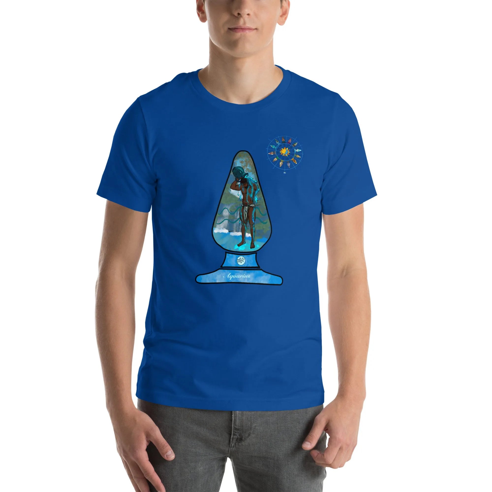 Short Sleeve Tee - Zodiac Butt Plug: Aquarius