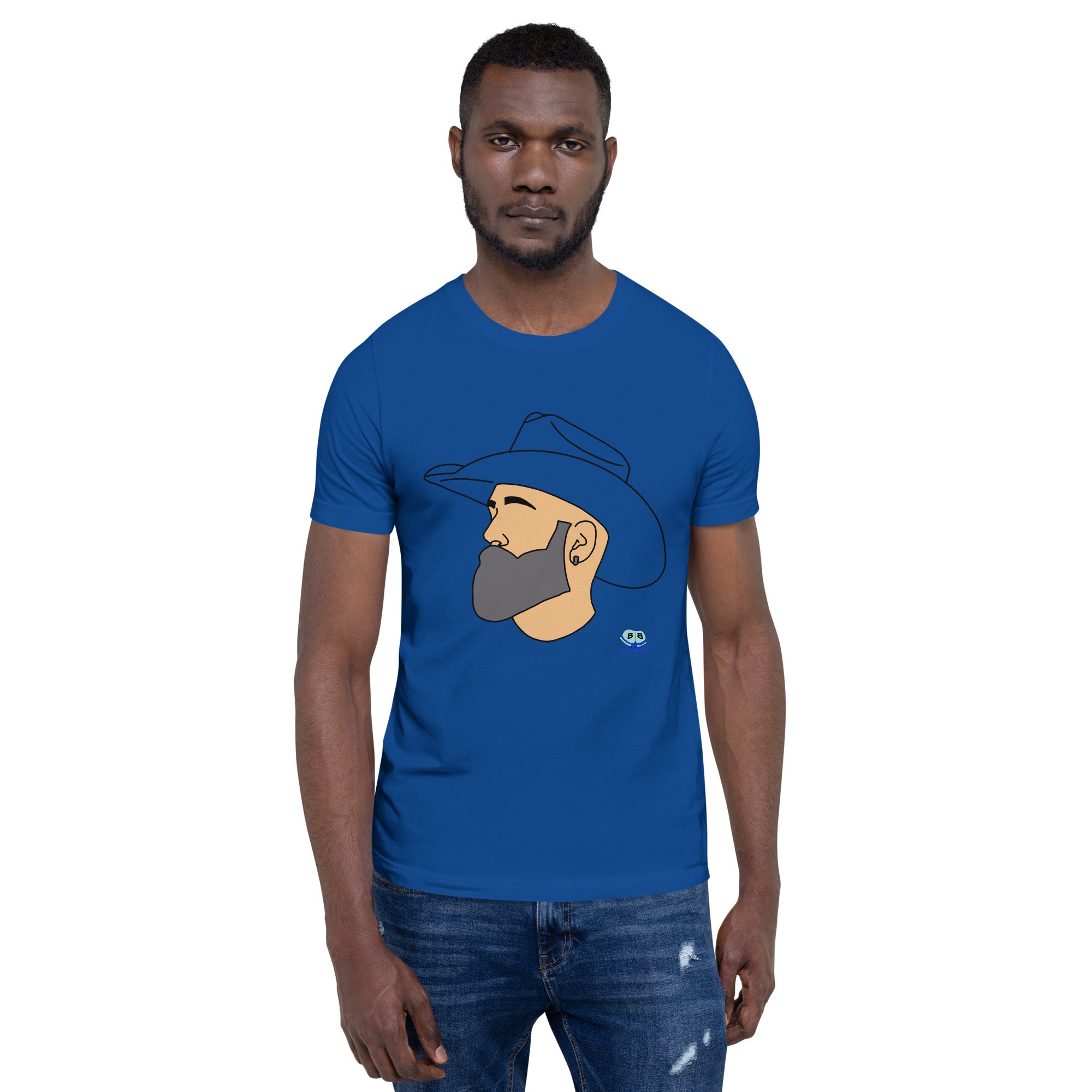 Short Sleeve Tee - Bearded Cowboy