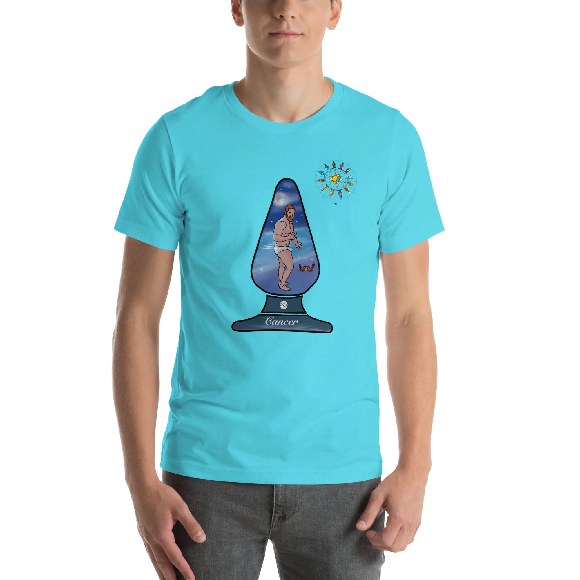 Short Sleeve Tee - Zodiac Butt Plug: Cancer