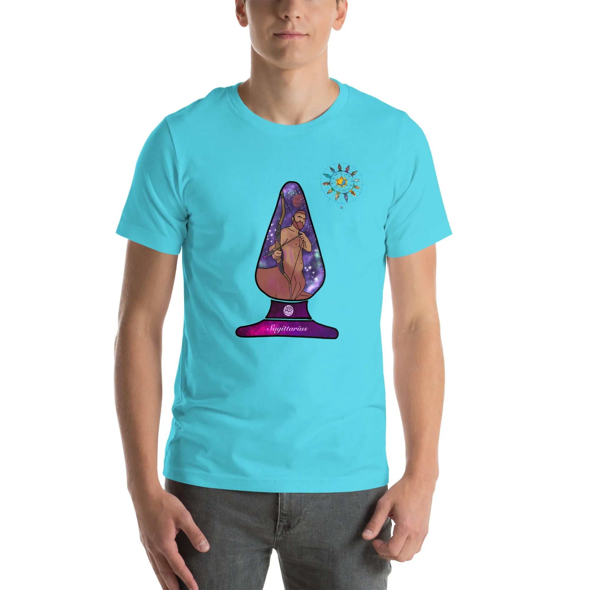 Short Sleeve Tee - Zodiac Butt Plug: Sagittarius
