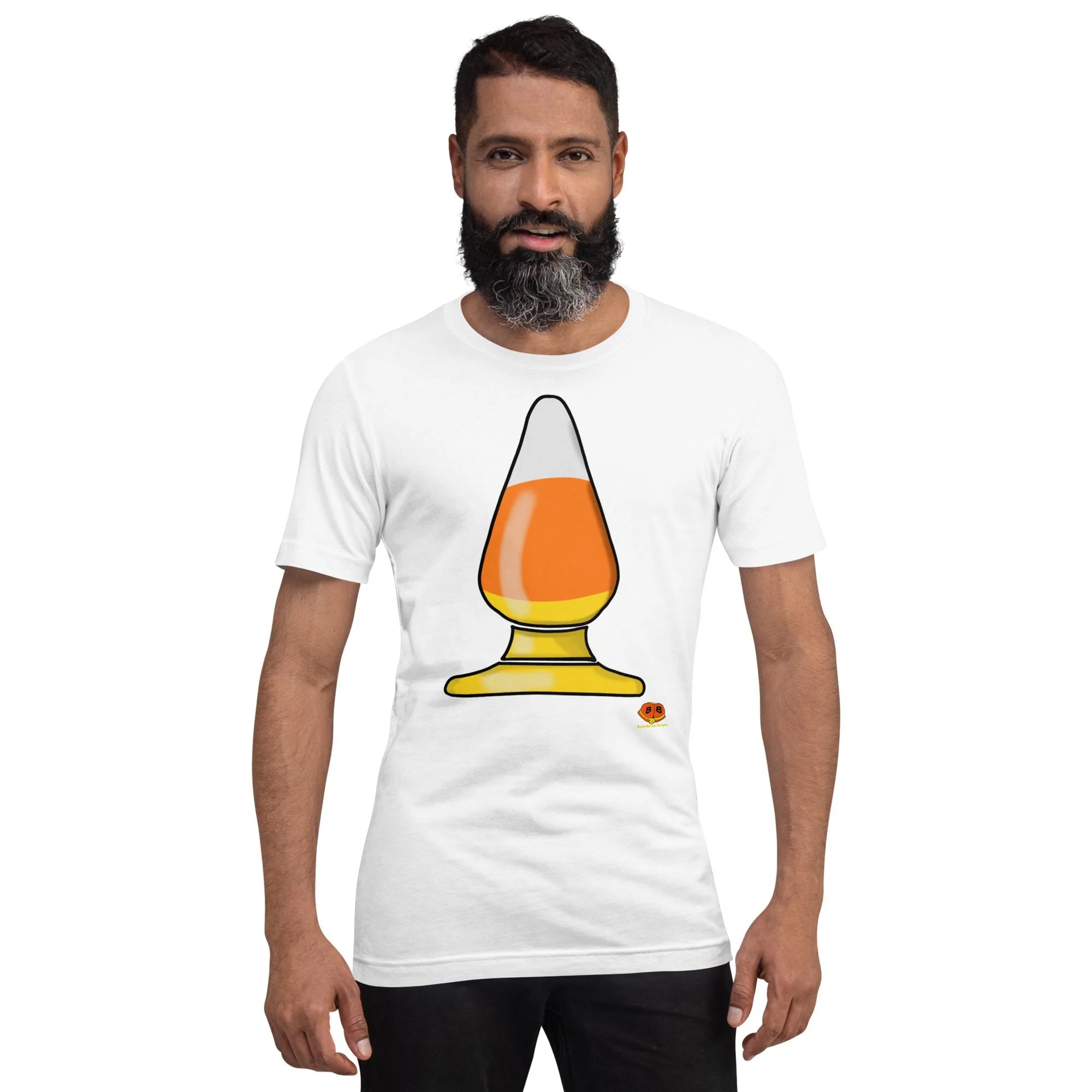 Short Sleeve Tee - Candy Corn Butt Plug