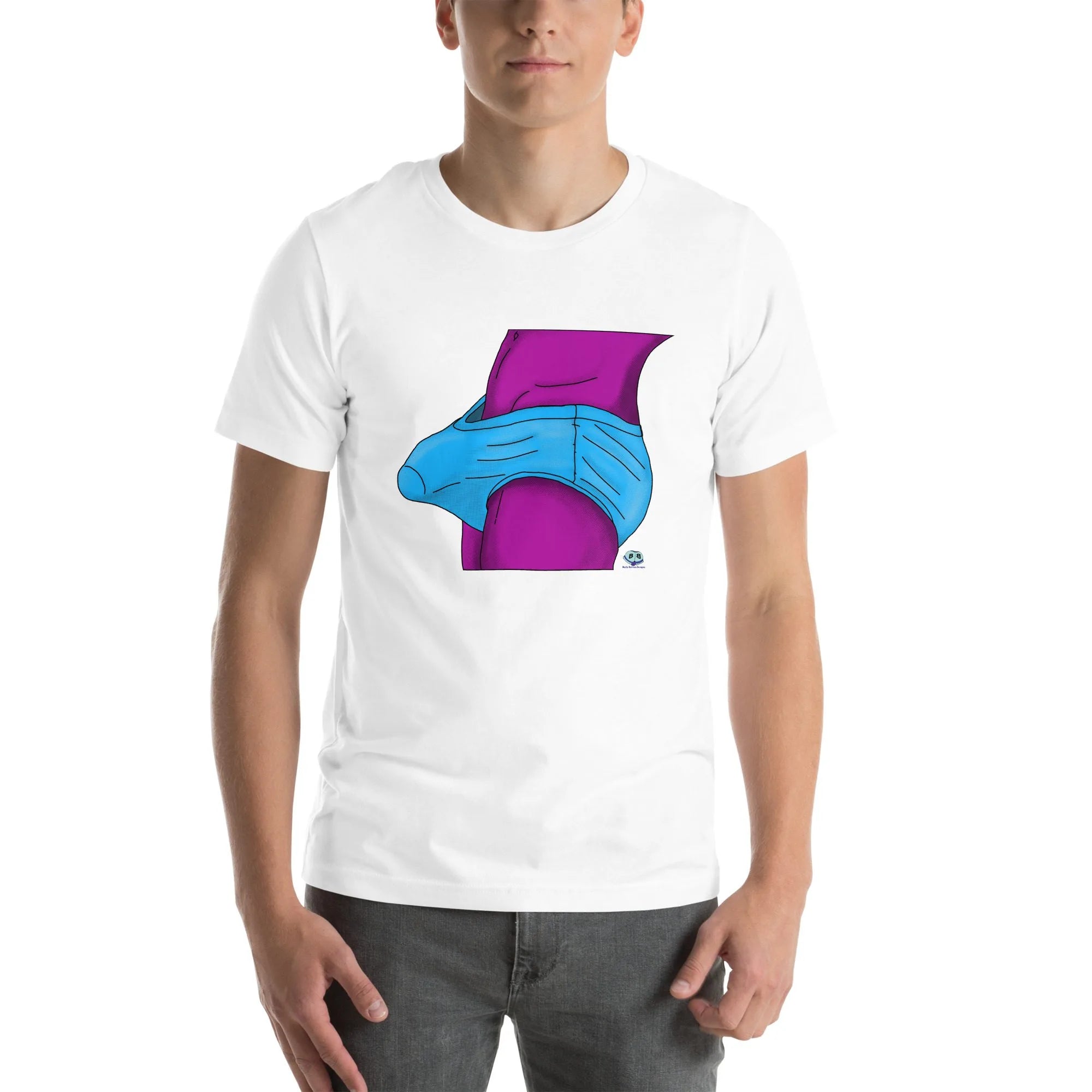 Short Sleeve Tee - Tight Fit Pop Art