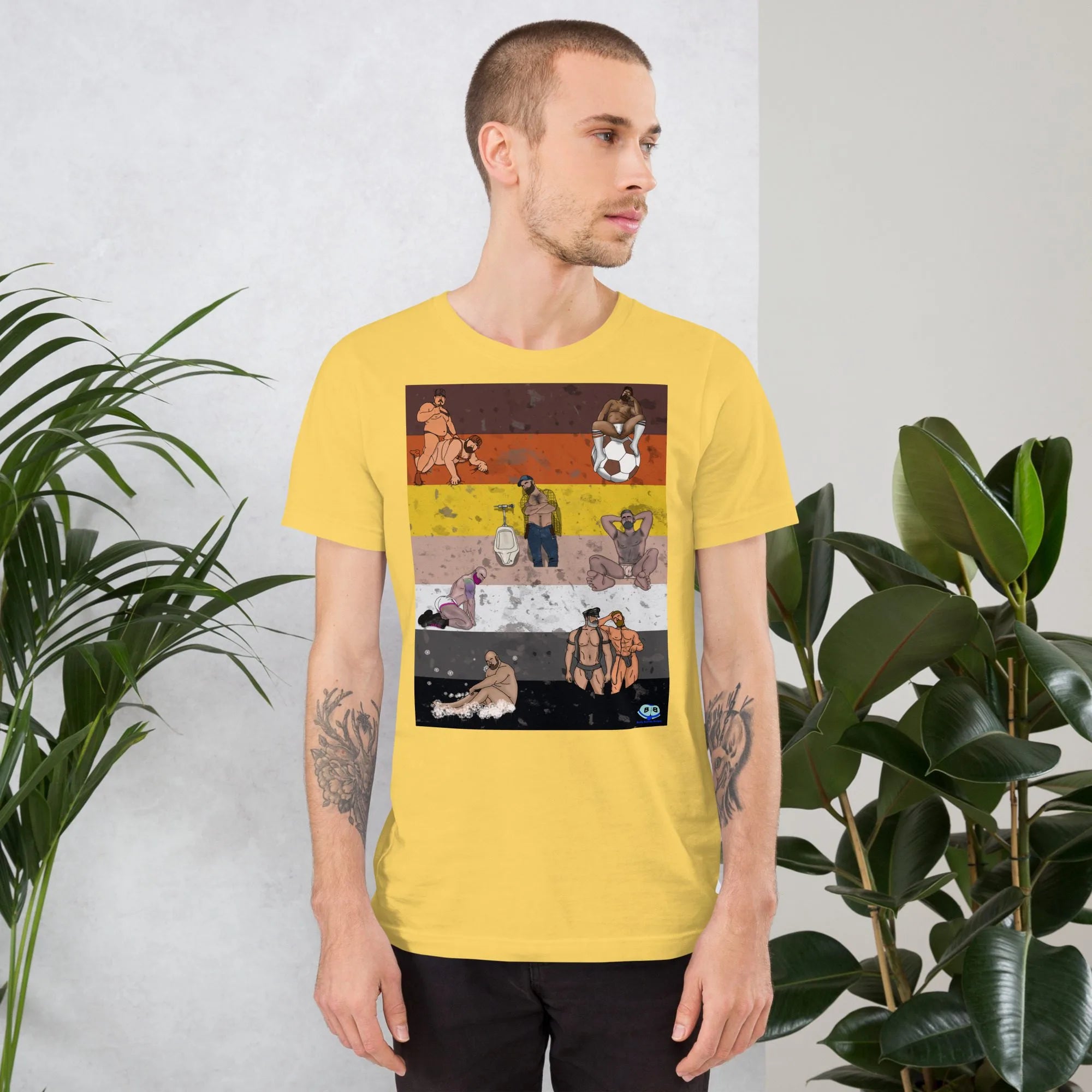 Short Sleeve Tee - Bear Collage