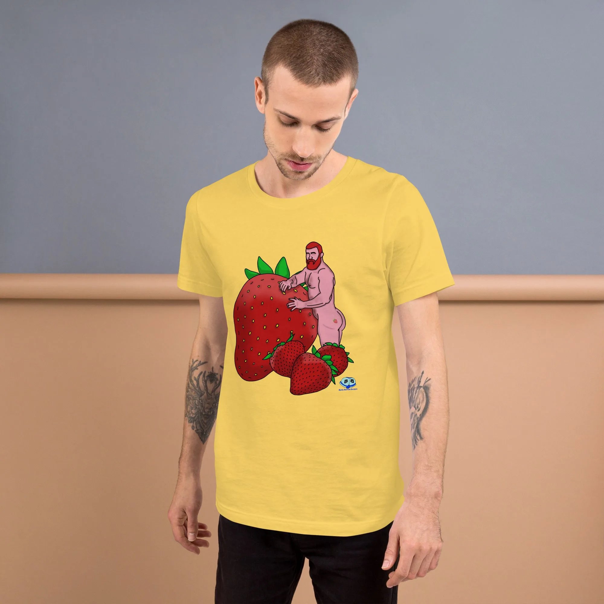 Short Sleeve Tee - Red and Wild