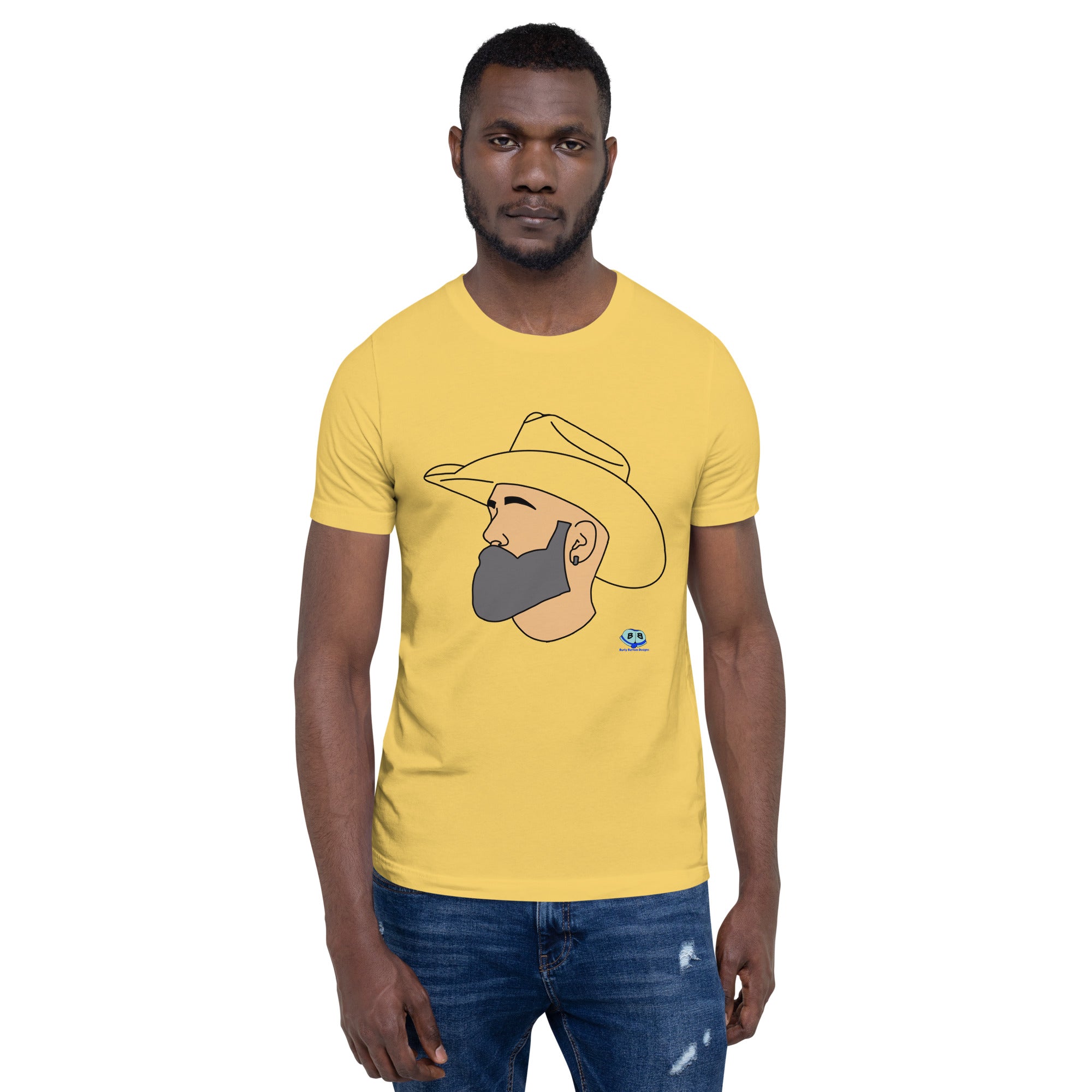 Short Sleeve Tee - Bearded Cowboy