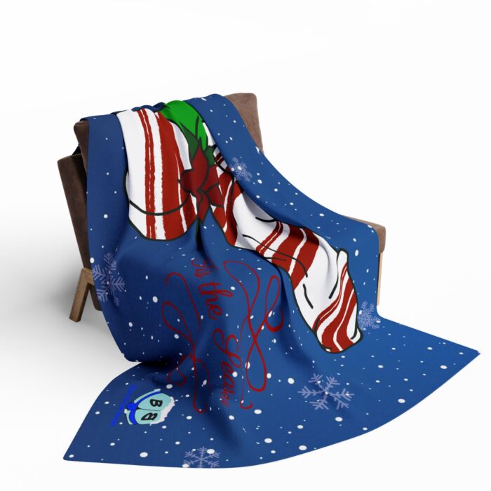 Arctic Fleece Blanket - Peppermint Dick - Image 4
