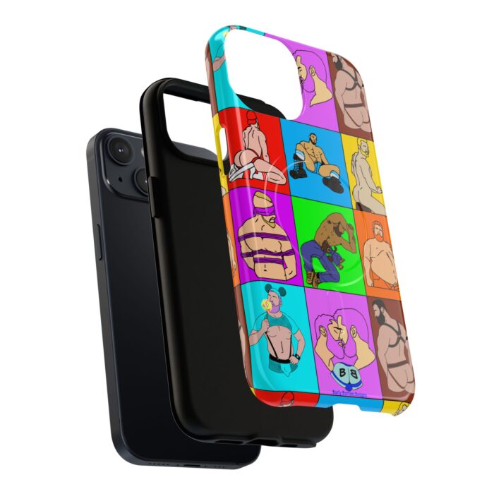 Tough Magnetic iPhone Cases - Color Block Dudes - Image 15