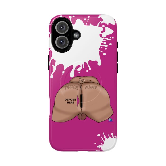 Tough Magnetic iPhone Cases - Piggy Bank - Image 34