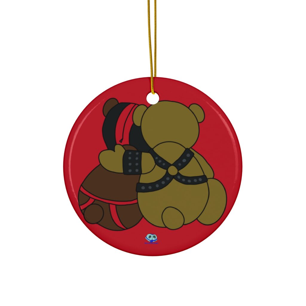 Ceramic Ornament - Bondage Bears