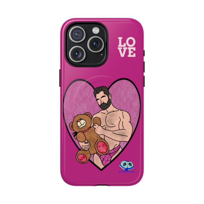 Tough Magnetic iPhone Cases - Valentine Bear - Image 10