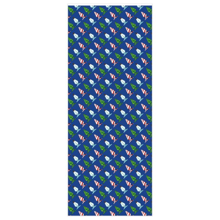 Wrapping Paper - Holiday Butt Plugs on Blue - Image 3
