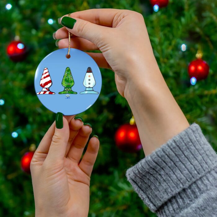 Ceramic Ornament - Holiday Butt Plugs - Image 3