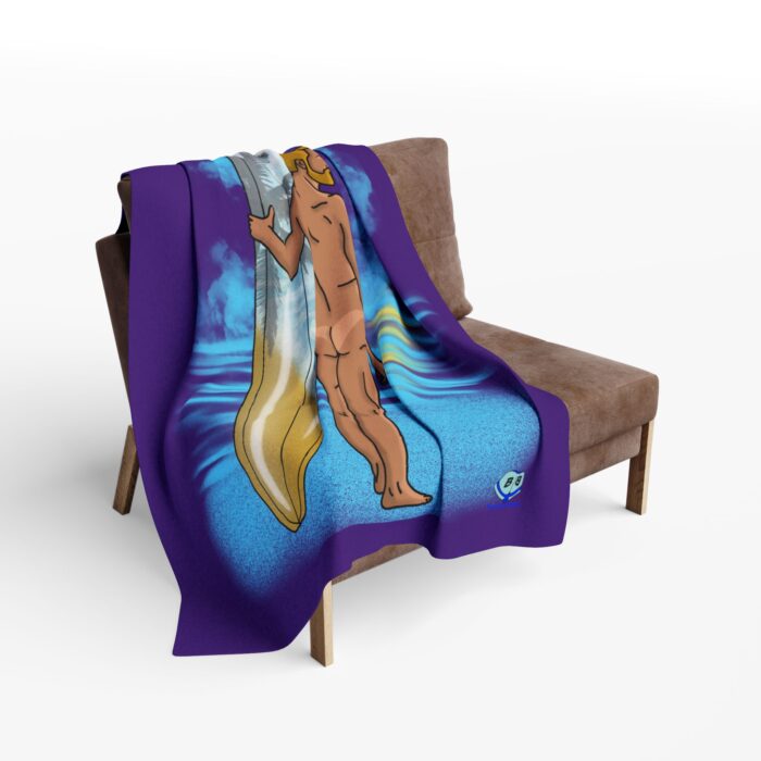 Arctic Fleece Blanket - Tan Lines - Image 8