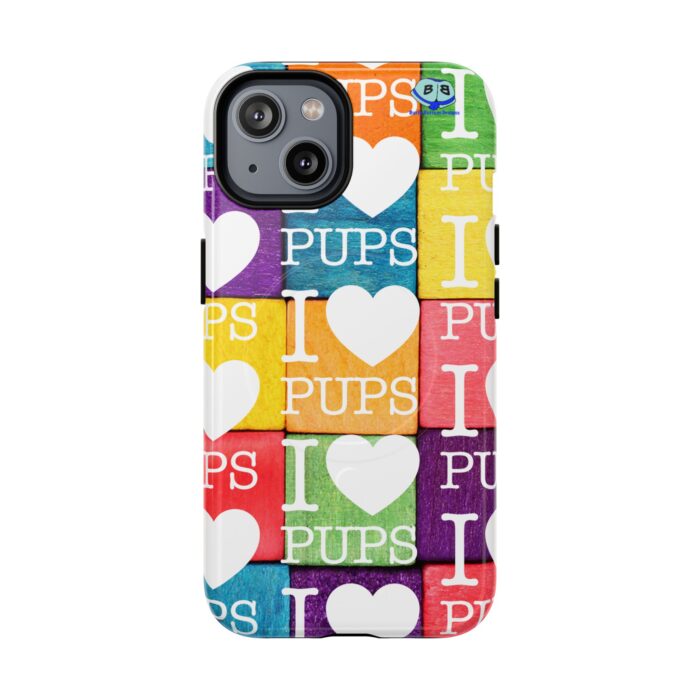 Tough Magnetic iPhone Cases - I Heart Pups - Image 13