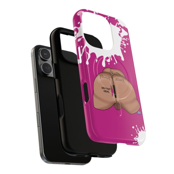 Tough Magnetic iPhone Cases - Piggy Bank - Image 27