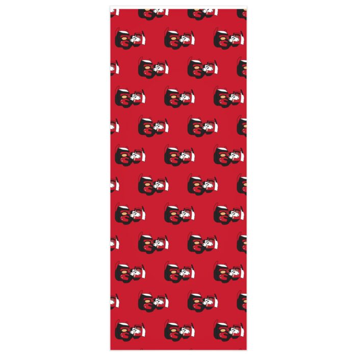 Wrapping Paper - Lick on Red - Image 3