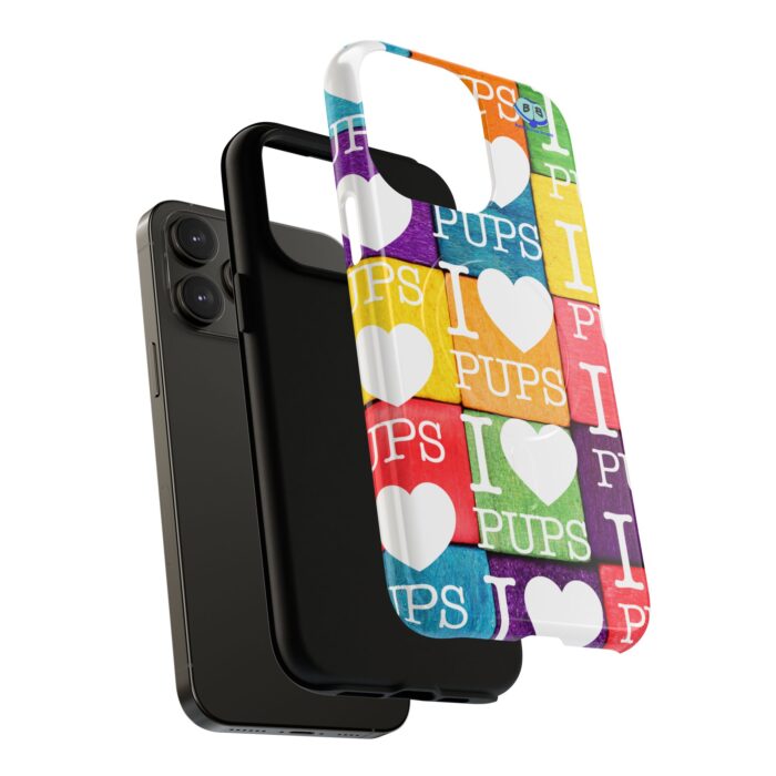 Tough Magnetic iPhone Cases - I Heart Pups - Image 24