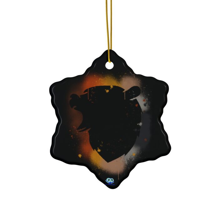 Ceramic Ornament - Bear Paint - Image 4
