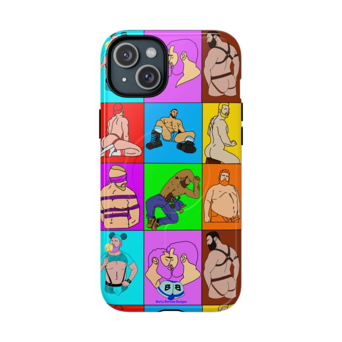 Tough Magnetic iPhone Cases - Color Block Dudes - Image 7