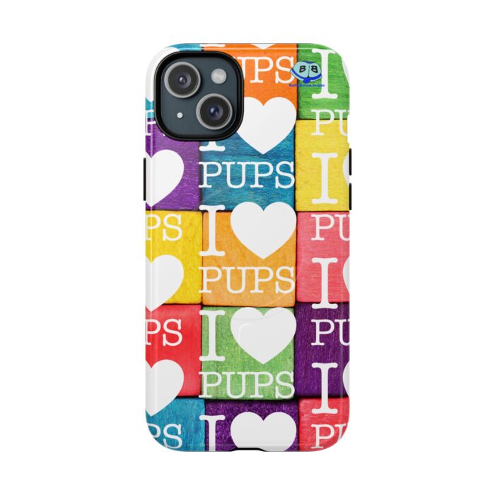 Tough Magnetic iPhone Cases - I Heart Pups - Image 7