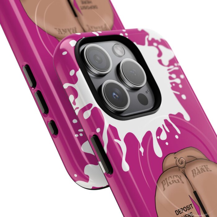 Tough Magnetic iPhone Cases - Piggy Bank - Image 5