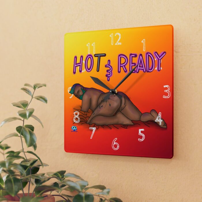 Acrylic Wall Clock - Hot and Ready - Image 3