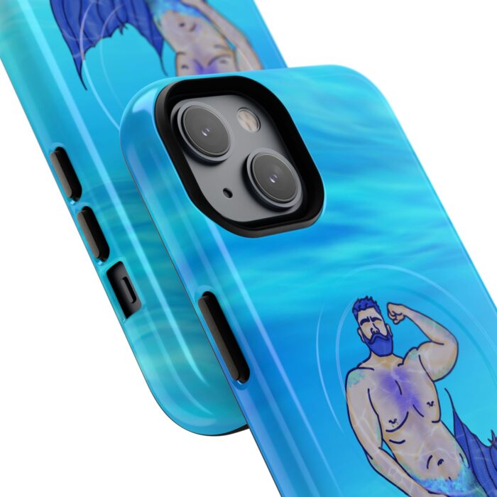 Tough Magnetic iPhone Cases - MerCub Blue - Image 14