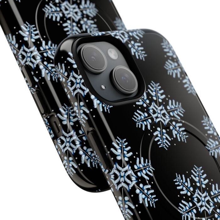 Tough Magnetic iPhone Cases - Snowflake - Image 2