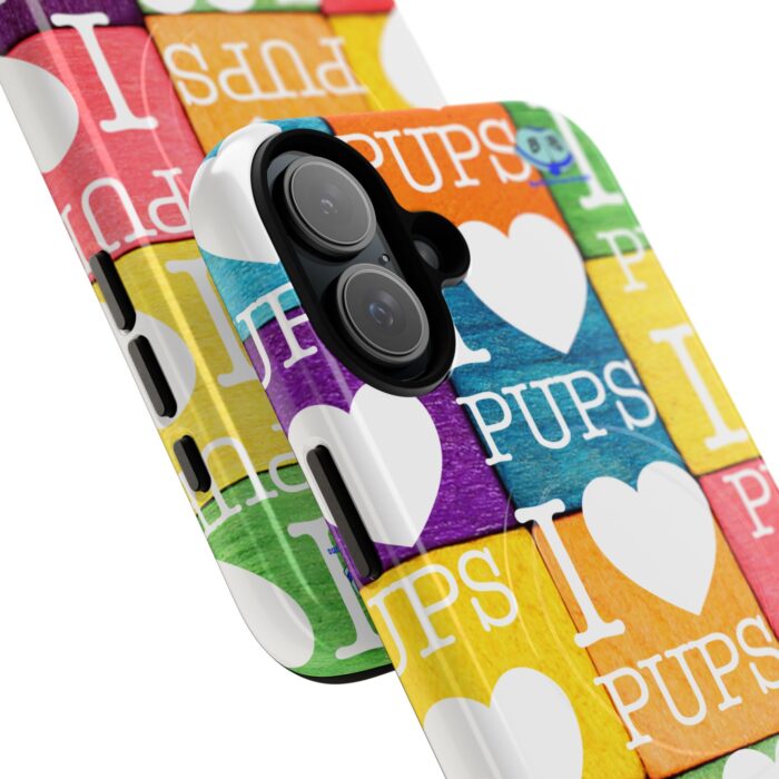 Tough Magnetic iPhone Cases - I Heart Pups - Image 35