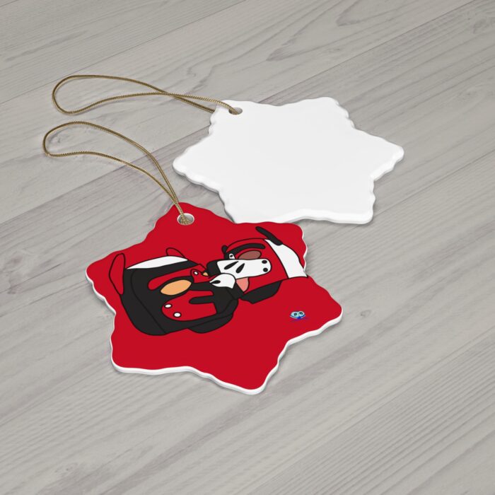 Ceramic Ornament - Lick -- Pup Mask - Image 5