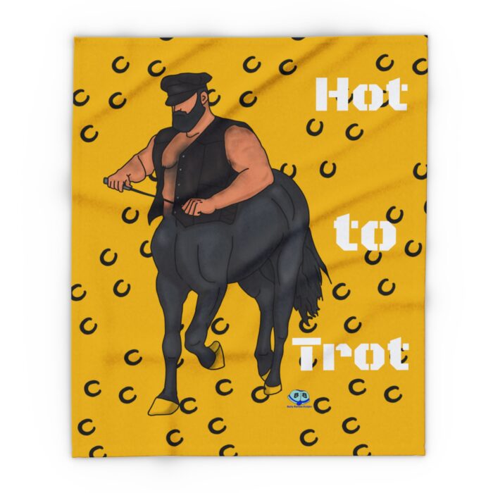 Arctic Fleece Blanket - Hot to Trot - Image 6