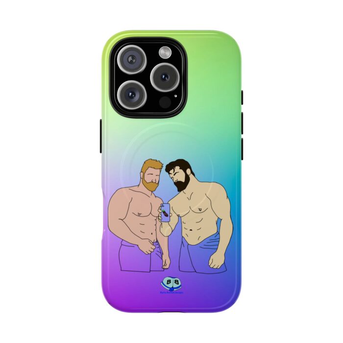 Tough Magnetic iPhone Cases - Locker Room Selfie - Image 25