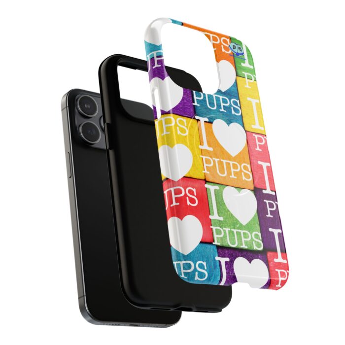 Tough Magnetic iPhone Cases - I Heart Pups - Image 12