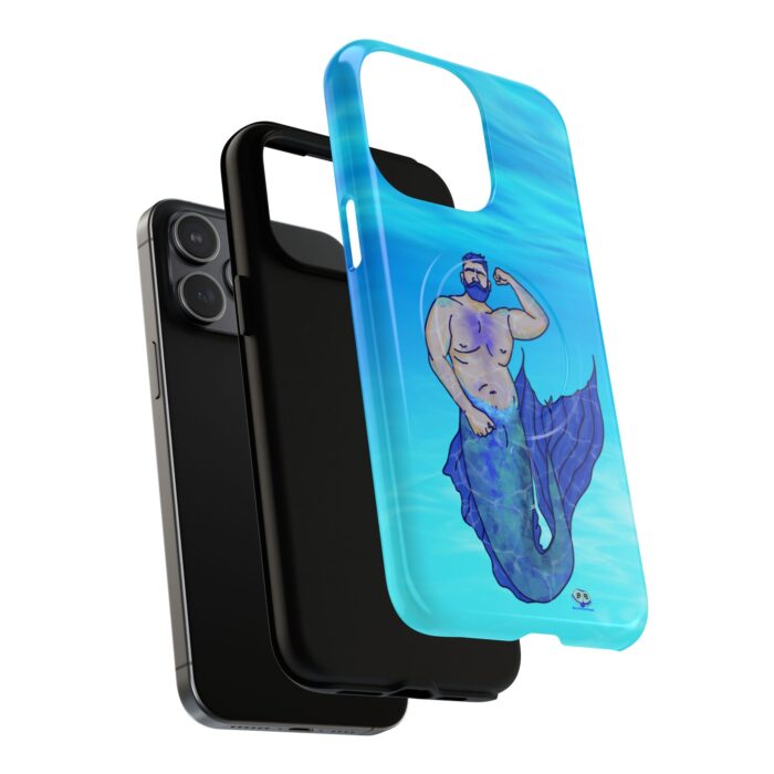 Tough Magnetic iPhone Cases - MerCub Blue - Image 12