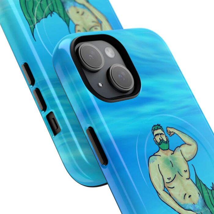 Tough Magnetic iPhone Cases - MerCub Green - Image 2