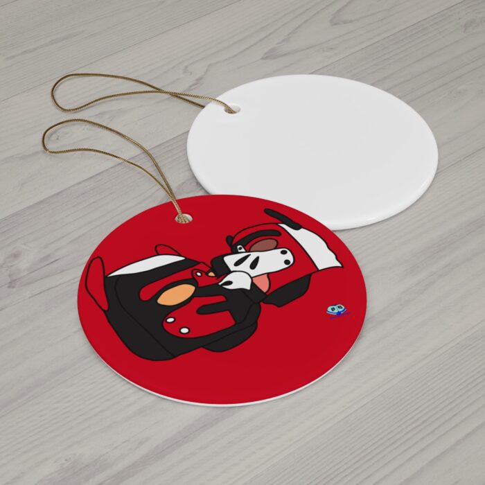 Ceramic Ornament - Lick -- Pup Mask - Image 2