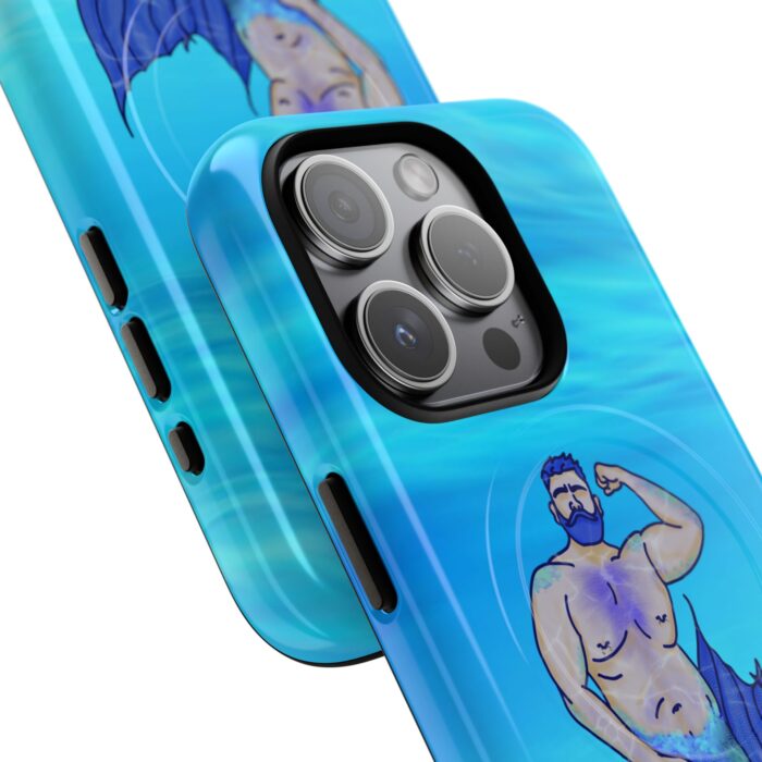 Tough Magnetic iPhone Cases - MerCub Blue - Image 5
