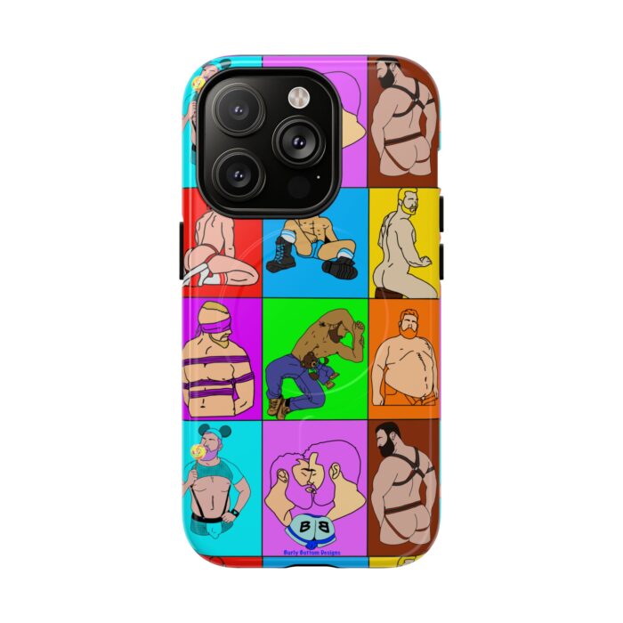 Tough Magnetic iPhone Cases - Color Block Dudes - Image 16