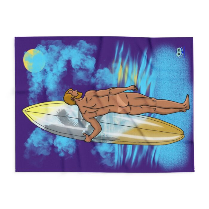 Arctic Fleece Blanket - Tan Lines - Image 2