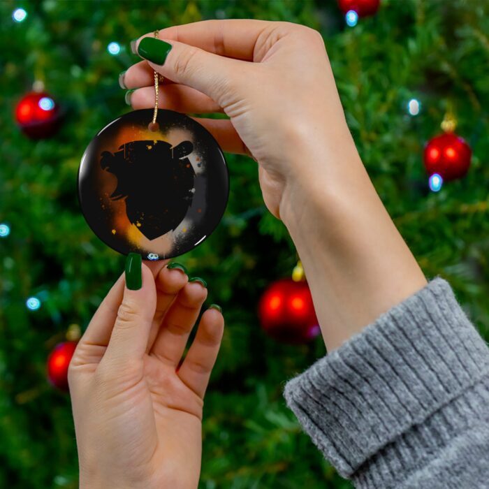 Ceramic Ornament - Bear Paint - Image 3