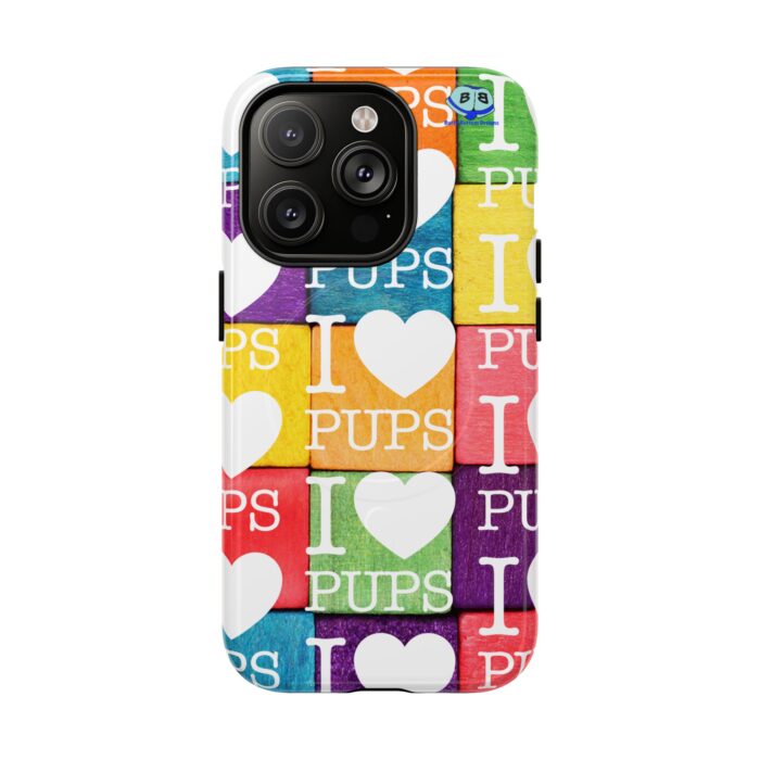 Tough Magnetic iPhone Cases - I Heart Pups - Image 16