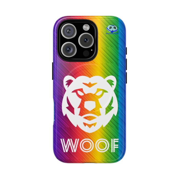Tough Magnetic iPhone Cases - Woof Geo-Bear - Image 25