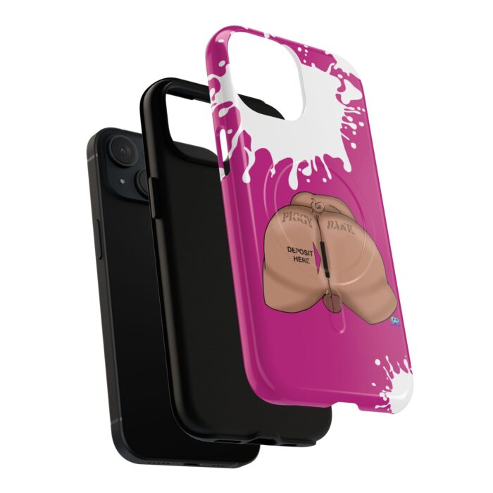 Tough Magnetic iPhone Cases - Piggy Bank - Image 3