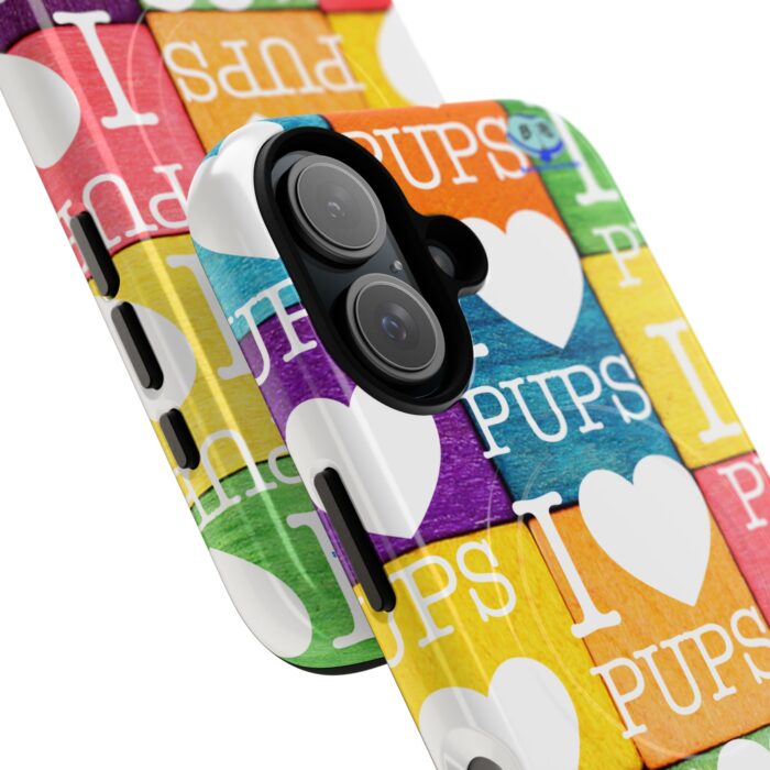 Tough Magnetic iPhone Cases - I Heart Pups - Image 32