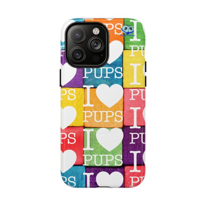 Tough Magnetic iPhone Cases - I Heart Pups - Image 22